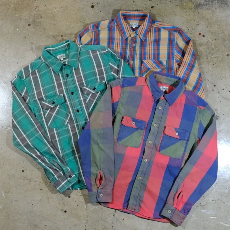 JELADO 顼ɡJP82125ۡUnion workers Shirts Short ˥ 硼Ⱦ  ͥ륷 MADE IN JAPAN