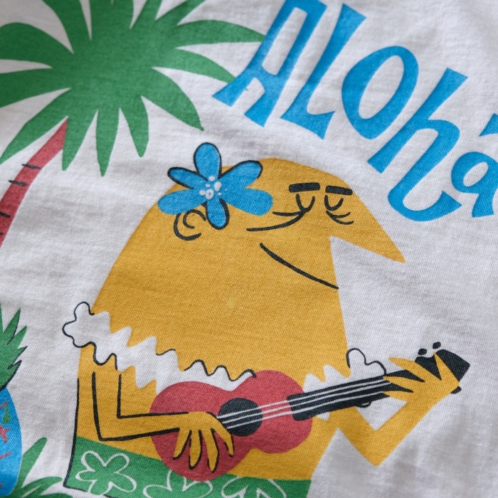 SUNSURF 󥵡աSS79569ۡSUNSURF PRINT T-SHIRTS ALOHA by ʿ with MOOKIEۥϥ磻T  USAܥǥ COTTON100