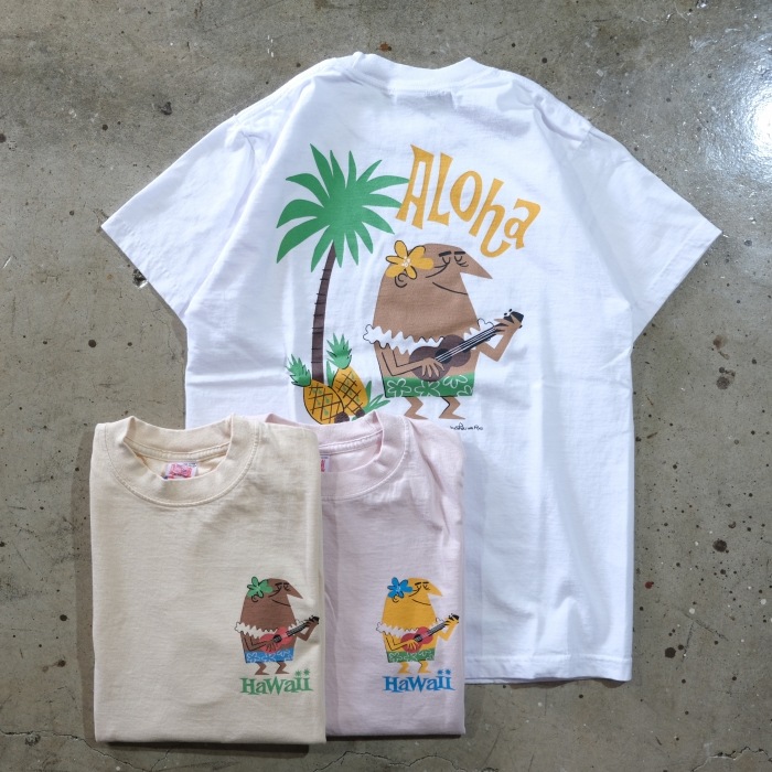 SUNSURF 󥵡աSS79569ۡSUNSURF PRINT T-SHIRTS ALOHA by ʿ with MOOKIEۥϥ磻T  USAܥǥ COTTON100