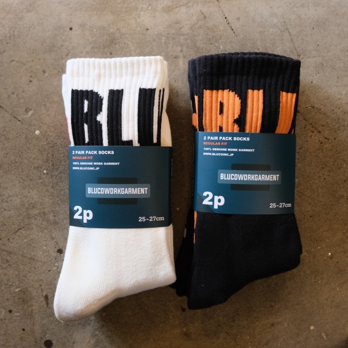 BLUCO ֥륳153-55-006ۡ2-PACK SOX -Around-2ѥåå ߥɥ륽å  ǥ 25cm27cm 