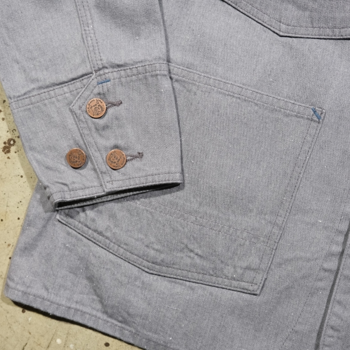 TCB jeans �ƥ��������ӡ������󥺡�Tabby's Jacket�ۢ�Grey Denim�䥿�ӡ������㥱�å� ���С������� ���祢������ ���졼�ǥ˥� COTTON 
