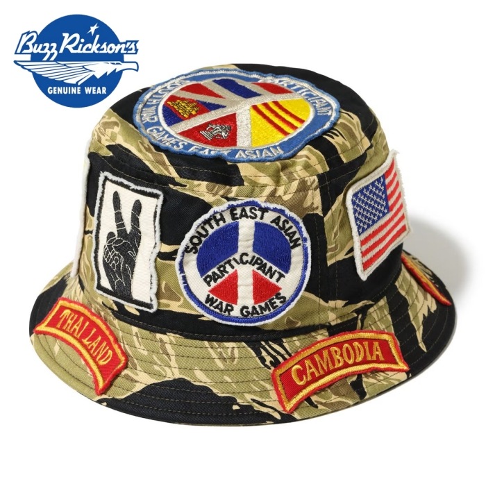 BUZZ RICKSON'S バズリクソンズ【BR02882】【GOLD TIGER STRIPE HAT