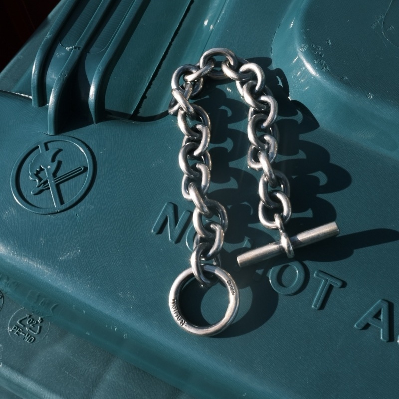 RAOING 󥰡3MM Chain Braceletۢ23cm 3mm֥쥹å ϥɥᥤ С SILVER925 