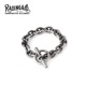 RAOING 󥰡3MM Chain Braceletۢ23cm 3mm֥쥹å ϥɥᥤ С SILVER925 