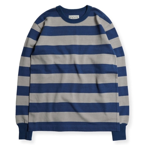 WESTRIDE ȥ饤ɡHEAVY BORDER LONG TEEۢNVY/GRY إܡĹµTEE WRꥸʥܥǥ  MADE IN JAPAN