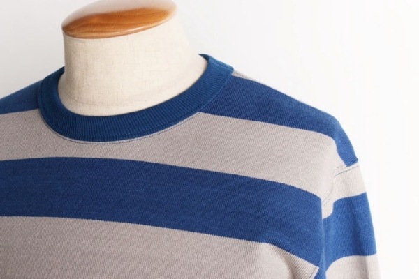 WESTRIDE ȥ饤ɡHEAVY BORDER LONG TEEۢNVY/GRY إܡĹµTEE WRꥸʥܥǥ  MADE IN JAPAN