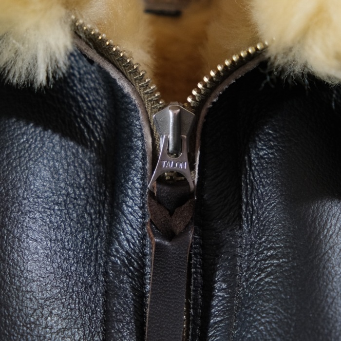 Y'2 LEATHER �磻�ġ��쥶����B-6�ۡ�COLOMER MOUTON Type B-6�ۥ����᡼��ࡼ�ȥ� B6 �ե饤�ȥ��㥱�å� �ӳ� �ϳ� ������