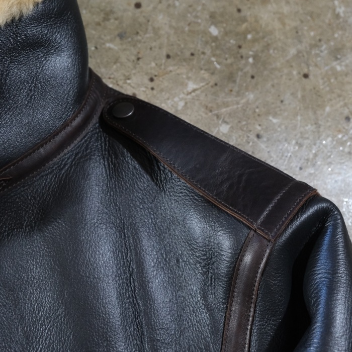 Y'2 LEATHER �磻�ġ��쥶����B-6�ۡ�COLOMER MOUTON Type B-6�ۥ����᡼��ࡼ�ȥ� B6 �ե饤�ȥ��㥱�å� �ӳ� �ϳ� ������