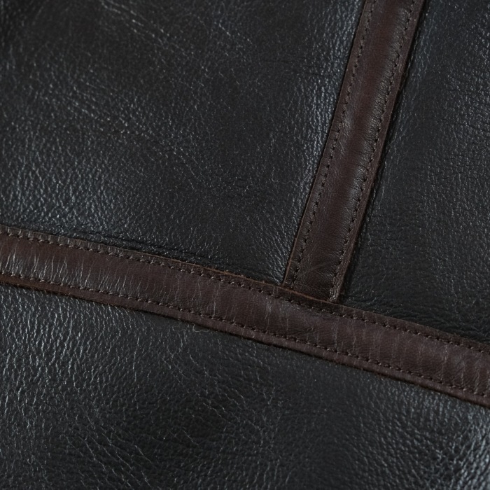 Y'2 LEATHER �磻�ġ��쥶����B-6�ۡ�COLOMER MOUTON Type B-6�ۥ����᡼��ࡼ�ȥ� B6 �ե饤�ȥ��㥱�å� �ӳ� �ϳ� ������