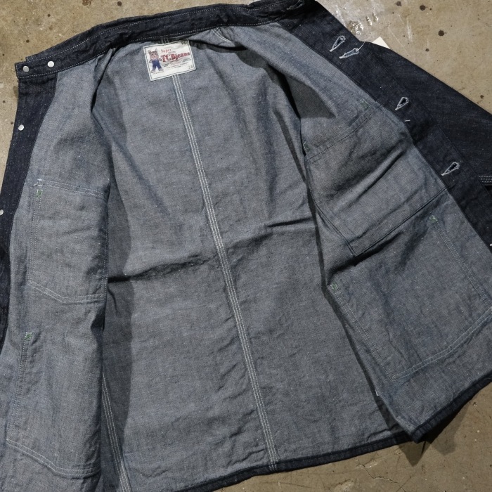 TCB jeans �ƥ��������ӡ������󥺡�Tabby's Jacket�ۢ�Denim�䥿�ӡ������㥱�å� ���С������� ���祢������ COTTON 