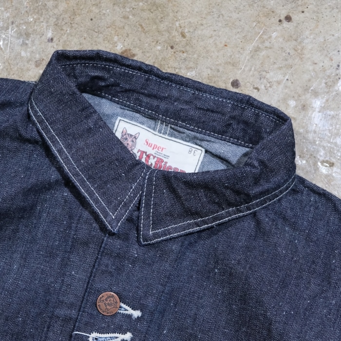 TCB jeans �ƥ��������ӡ������󥺡�Tabby's Jacket�ۢ�Denim�䥿�ӡ������㥱�å� ���С������� ���祢������ COTTON 