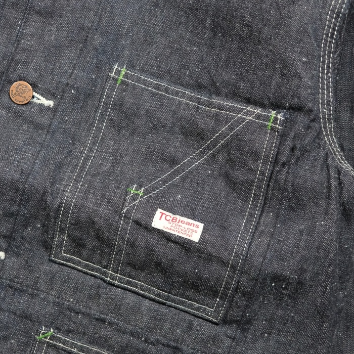 TCB jeans �ƥ��������ӡ������󥺡�Tabby's Jacket�ۢ�Denim�䥿�ӡ������㥱�å� ���С������� ���祢������ COTTON 