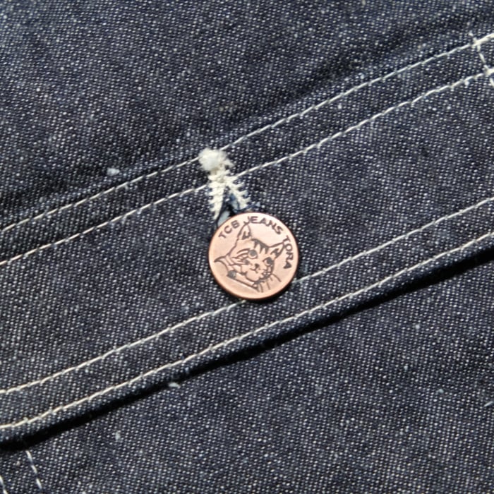 TCB jeans �ƥ��������ӡ������󥺡�Tabby's Jacket�ۢ�Denim�䥿�ӡ������㥱�å� ���С������� ���祢������ COTTON 