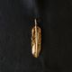 MOTOR NEW VINTAGE �⡼������FTG-08R�ۡ�ALL GOLD FEATHER PENDANT�ۢ�MEDIUM�� ������ե�����(��) MOTO LEATHER 