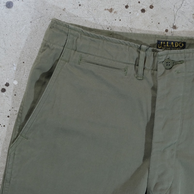 JELADO 顼ɡAG94341Aۡ41 Khaki Lastresort Chino Cloth 41 Υѥ Υȥ饦 饹ȥ꥾ COTTON100% 