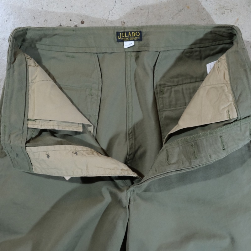 JELADO 顼ɡAG94341Aۡ41 Khaki Lastresort Chino Cloth 41 Υѥ Υȥ饦 饹ȥ꥾ COTTON100% 