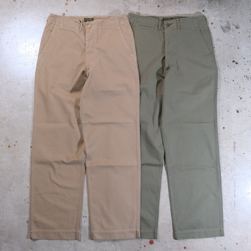 JELADO 顼ɡAG94341Aۡ41 Khaki Lastresort Chino Cloth 41 Υѥ Υȥ饦 饹ȥ꥾ COTTON100% 