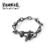 RAOING 󥰡Doublel Chain Braceletۥ֥֥쥹å ϥɥᥤ С SILVER925 