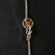 MOTOR NEW VINTAGE �⡼������CH-18�ۡ�THIN ROUND CHAIN WHEE(K18 GOLD ACCENT) SMALL S-TYPE HOOK�ۢ�55cm��ٴݥ�������K18�᥿���վ��ۥ�����S���եå� MOTO