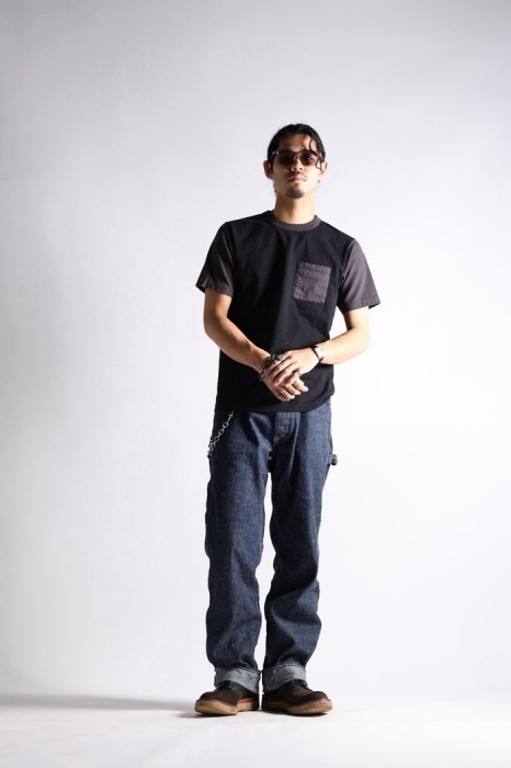 WESTRIDE ȥ饤ɡTWO TONE VINTAGE POCKET TEEۥġȡӥơ ݥå T Ⱦµ ƹ 