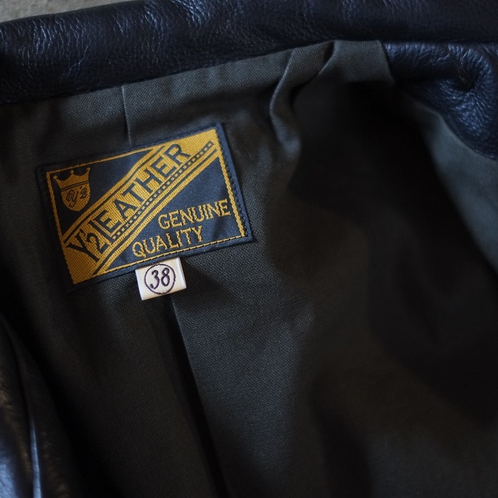 Y'2 LEATHER(磻ġ쥶<BR>SR-42ۡSTEER OIL SINGLE RIDERSۥƥ դ 󥰥饤㥱å<BR>΢ COTTONLINEN䥹ƥ  Y2ꥸʥ֥른åѡ