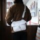 THE GOOD OVERALLS �����åɥ����С������륺��THE GOOD MUSSETTE LEATHER BAG�ۢ�White��ߥ奼�åȥХå� �쥶�� �ܥ̥�� ���� ���å����إ��å� ������