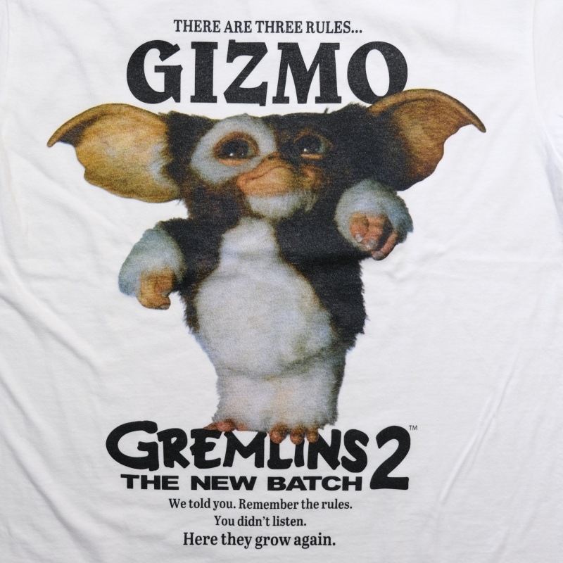 GREMLINS ��26BW-09�ۡ�GREMLINS  S/S TEE�ۥ������T����� �ץ���T����� ��󥦥��å��� ���åȥ�100%