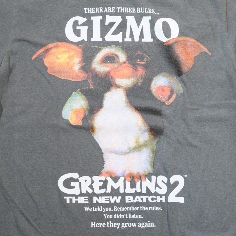 GREMLINS ��26BW-09�ۡ�GREMLINS  S/S TEE�ۥ������T����� �ץ���T����� ��󥦥��å��� ���åȥ�100%