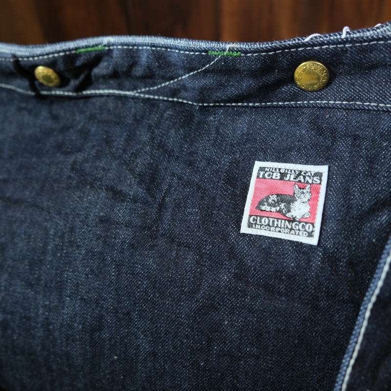 TCB jeans �ƥ��������ӡ������󥺡�NEWS PAPER BAG�ۢ�DENIM��˥塼���ڡ��ѡ��Хå� ���åȥ�100% 5oz ��󥦥��å���� 