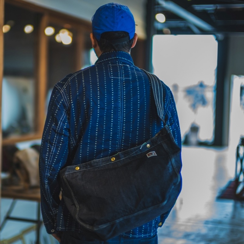 TCB jeans �ƥ��������ӡ������󥺡�NEWS PAPER BAG�ۢ�DENIM��˥塼���ڡ��ѡ��Хå� ���åȥ�100% 5oz ��󥦥��å���� 