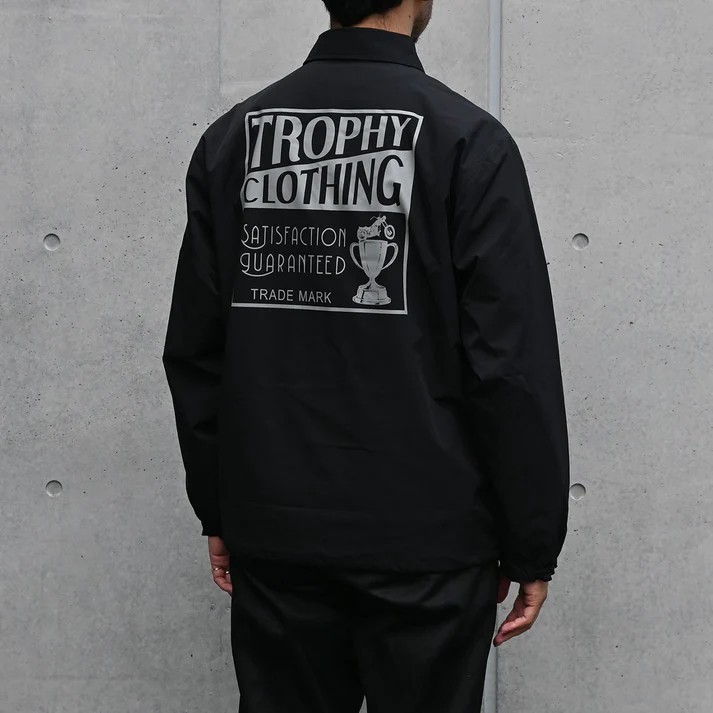 TROPHY CLOTHING �ȥ��ե������������� ��TR25AW-502�ۡ�Box Logo Warm Up Jacket�ۥܥå��������������ॢ�åץ��㥱�å� ���������㥱�å���������