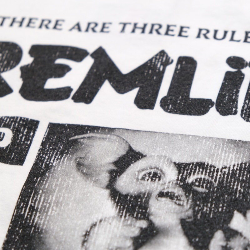 GREMLINS ��26BW-08�ۡ�GREMLINS  S/S TEE�ۥ������T����� �ץ���T����� ��󥦥��å��� ���åȥ�100%