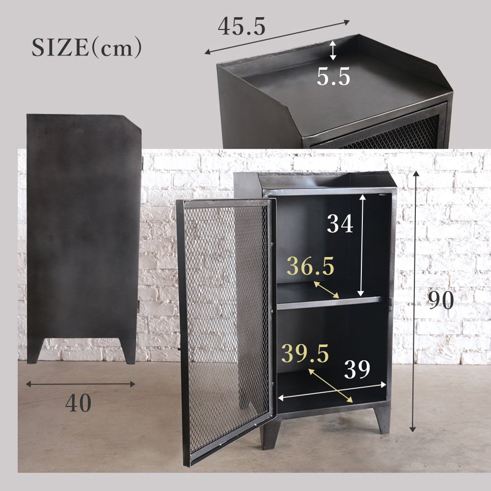 Another Life ʥ饤<BR>IRON STORAGE CABINET 󥭥ӥͥå<BR>ӥơù ȥꥢ ȶ