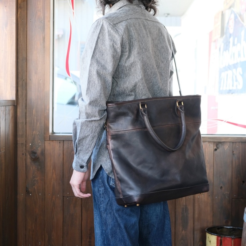 VASCO VS-244LSۡLEATHER NELSON 2WAY BAGۢBLACK 쥶ͥ륽2WAYȡȥХå ȥå ɱϩ쥶  