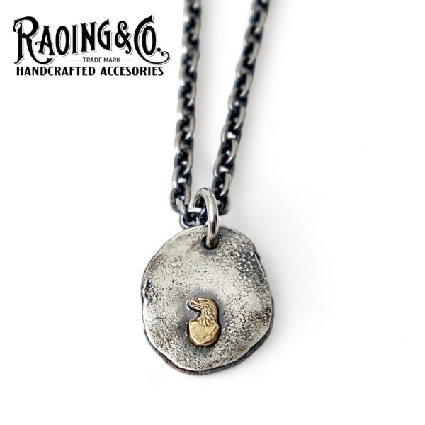 RAOING ローイング【K18×SV925 Eagle Head Pendant】イーグルヘッド 