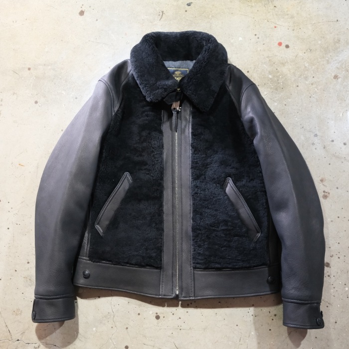 Y'2 LEATHER ワイツーレザー【Y2-10-SP】【DEER SKIN GRIZZLY JACKET