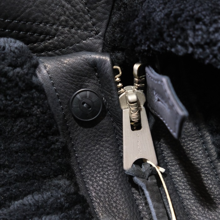 Y'2 LEATHER �磻�ġ��쥶����Y2-10-SP�ۡ�DEER SKIN GRIZZLY JACKET ��25 A/W Limited Edition��ۥǥ��������󥰥ꥺ�꡼���㥱�å� ������� ���� ����100��