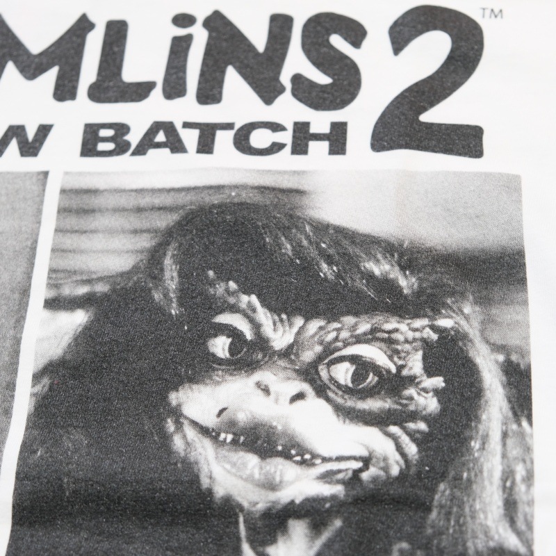 GREMLINS ��26BW-07�ۡ�GREMLINS  S/S TEE�ۥ������T����� �ץ���T����� ��󥦥��å��� ���åȥ�100%