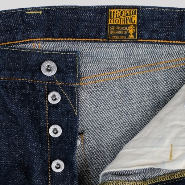 TROPHY CLOTHING �ȥ��ե������������󥰡�1605�ۡ�Standard Dirt Denim�ۥ���������� �����ȥǥ˥� �ǥ˥�ѥ�� ����ѥ�� ������