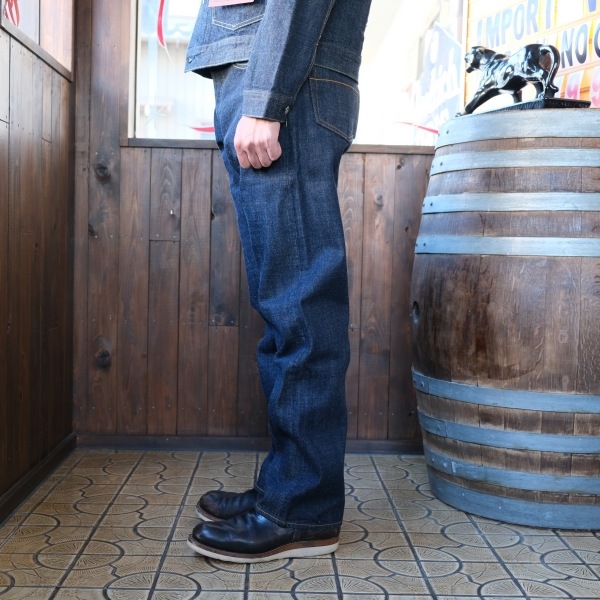 TROPHY CLOTHING �ȥ��ե������������󥰡�1605�ۡ�Standard Dirt Denim�ۥ���������� �����ȥǥ˥� �ǥ˥�ѥ�� ����ѥ�� ������