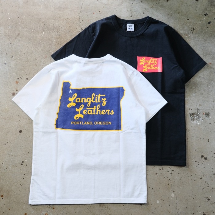 Langlitz Leathers ラングリッツ レザーズ【S/S Tee】≪LL313≫ 半袖T