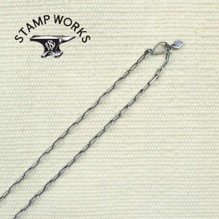 STAMP WORKS ������ץ������SWN-001055�ۡ�Chain Neckless�ۢ�55cm��ʿĹ������ �ͥå��쥹�������� SILVER925 �ϥ�ɥᥤ��
