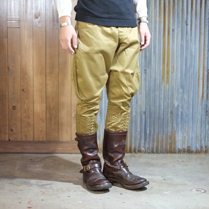 BLACK SIGN �֥�å��������BSSP-20503�ۡ�Khaki Chino Sheriff Breeches Field Beige�ۥ��������Υ�����ե֥꡼������ ����åѡ����ѥ��