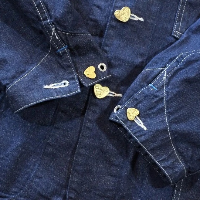 TCB jeans �ƥ��������ӡ������󥺡�Cat A Log Chore Coat 10OZ�ۥ��㥿�������祢������ 10oz�ǥ˥� ���С������� ���åȥ�100% ������ 
