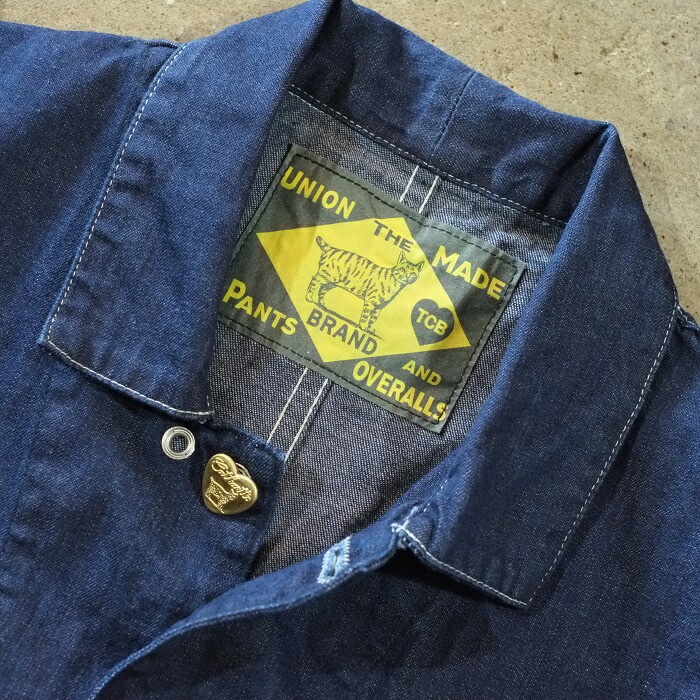 TCB jeans(�ƥ��������ӡ�������)<BR>��Cathartt Chore Coat 10OZ�ۥ���10oz�ǥ˥� ���С������� ���åȥ�100% ������ MADE IN JAPAN