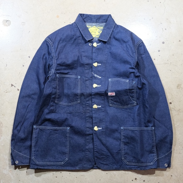 TCB jeans �ƥ��������ӡ������󥺡�Cat A Log Chore Coat 10OZ�ۥ��㥿�������祢������ 10oz�ǥ˥� ���С������� ���åȥ�100% ������ 