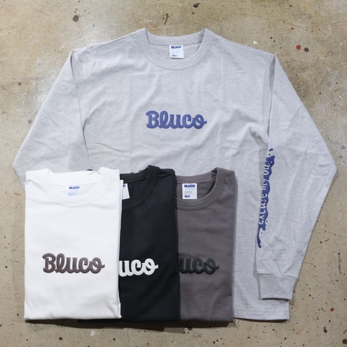 BLUCO ブルコ【161-12-024】【ドライコットン Tシャツ L/S -Artwork by 