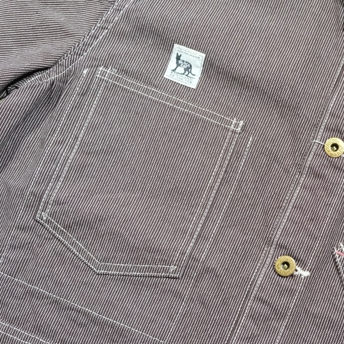 TCB jeans �ƥ��������ӡ������󥺡�BLACK CAT JACKET Pin Check�ۥ֥�å�����åȥ��㥱�å� ���С������� �ԥ�����å� COTTON100%