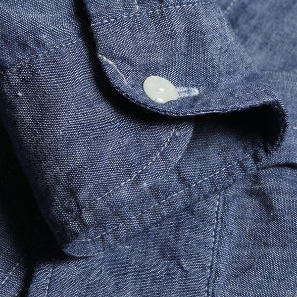 TROPHY CLOTHING �ȥ��ե������������󥰡�TR-SH04�ۡ�Harvest L/S Shirts�ۥϡ��٥��ȥ���� Ĺµ�������� �����֥졼����� ���åȥ�100%