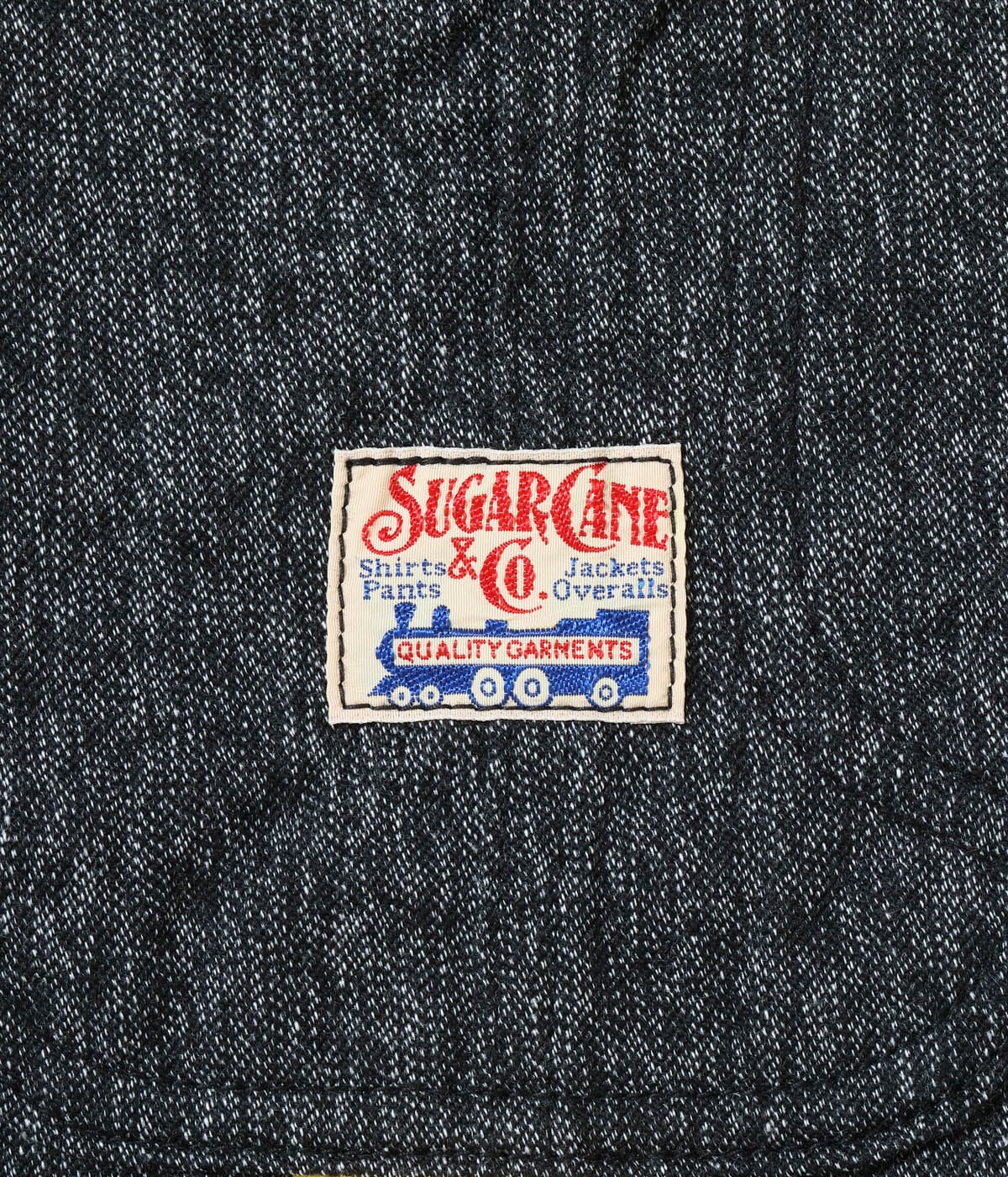 SUGAR CANE ���奬���������SC15659�ۡ�9oz. BLACK COVERT WORK COAT�ۥ֥�å����С��ȥ�������� ���С������� ������